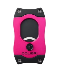 COLIBRI Zigarrenabschneider „S-Cut II“ pink/schwarz 26mm