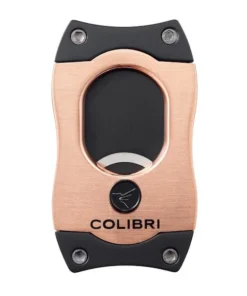 COLIBRI Zigarrenabschneider „S-Cut II“ rosegold/schwarz 26mm