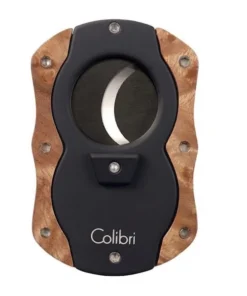 COLIBRI Zigarrenabschneider „Cut-Wood“ dunkelbraun 22mm
