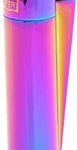 Clipper Feuerzeug Metall Icy Color (Rainbow)