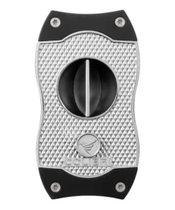 COLIBRI Zig.Abschneid.“Diamond V-Cut“chr./schw.Kerbschn.23mm