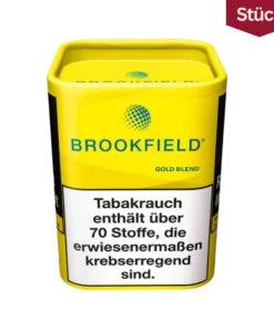 Brookfield Gold Feinschnitt Tabak Dose (120g)