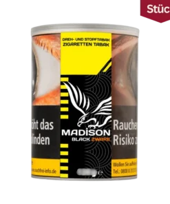 Madison Black Zware Tabak Feinschnitt Dose (120g)