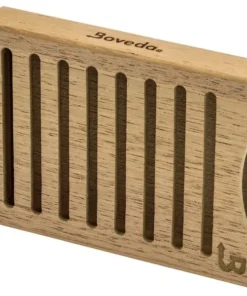 Zedernholz-Halterung fuer 2 Boveda Humidipak groß uebereinande