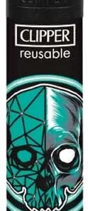 Clipper Feuerzeug Skulls 20 3v4