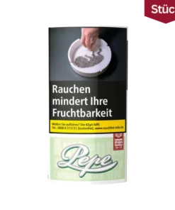 Pepe Bright Green Tabak Feinschnitt Pouch (30g)