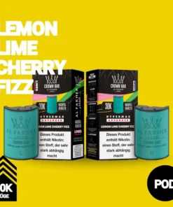 Al Fakher 30k Hypermax | POD | Lemon Lime Cherry Fizz