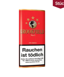 Brookfield No.3 Cherry Pfeifentabak Pouch (50 Gramm)