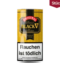 Danish Black V Vanille Pfeifentabak Pouch (40g)