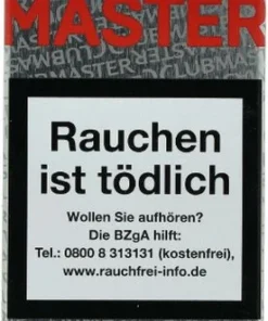 Clubmaster Mini Zigarillos Red ohne Filter 5Stk.
