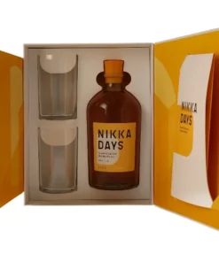 Whisky NIKKA Days 40% Vol. Geschenkset mit 2 Gläsern