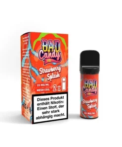 E-Liquidpod BAD CANDY Strawberry Splash 20 mg 2 Pods