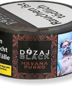 DOZAJ BLACK HAVANA PURRO Wasserpfeifentabak 25g