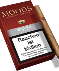 Dannemann Moods Zigarillos Silver Filter 10 Stk.