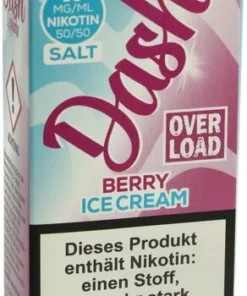 Dash Overload Berry Ice Cream Nikotinsalz Liquid 10mg