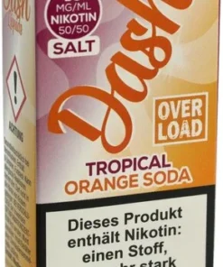 Dash Overload Tropical Orange Soda Nikotinsalz Liquid 10mg
