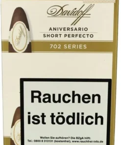 Davidoff Aniversario 702 Serie Zigarren Short Perfecto 4Stk.