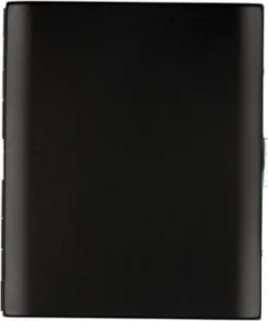 PEARL Zigaretten-Etui schwarz/matt 100mm/10er