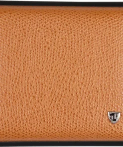 vom Hofe Zigarettenetui Soft-Leder cognac genarbt
