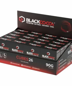 Wasserpfeifenkohle Kokosnuss BLACKCOCO C26 6er Pack 90g Display