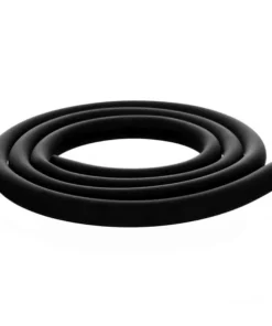 Wasserpfeifen Silikon Ersatzschlauch schwarz 150cm