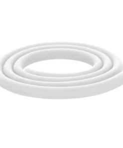 Wasserpfeifen Silikon Ersatzschlauch weiß150cm
