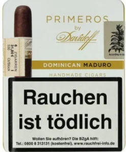 Davidoff Zigarren Primeros Dominican Maduro 6Stk.
