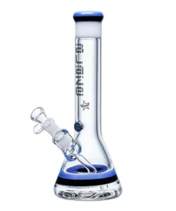 Bong Glas BLAZE Beaker lila 35 cm Ø 50 mm Schliff 18,8 mm