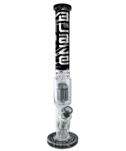 Bong Glas BLAZE Cyberpunk Zylinder grau 52 cm Ø 51 mm Schliff 18,8 mm