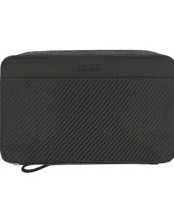 Cigarrenetui 5er ZIPPO Leder schwarz Travel 22,5x14x7cm 2008005
