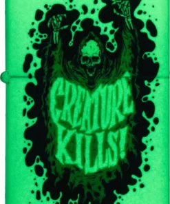 ZIPPO weiß color „Santa Cruz Creature Kills“ 60006432