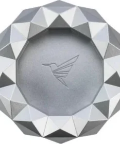 COLIBRI Zigarrenascher Metall rund „Quasar“ silber