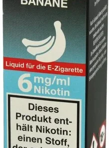 E-Liquid NIKOLIQUIDS Banane 6 mg Nikotin