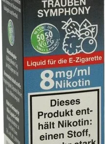 E-Liquid NIKOLIQUIDS Beeren Trauben Symphony 8 mg Nikotin 50 PG / 50 VG