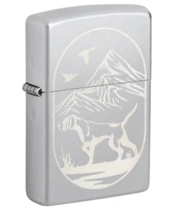 ZIPPO satiniert Hunting Dog 60007371
