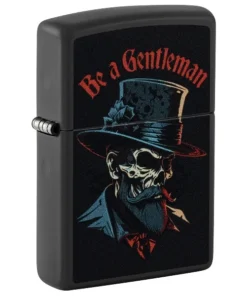 ZIPPO schwarz matt Be A Gentleman 60007384