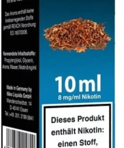 E-Liquid NIKOLIQUIDS Cuba Blend 8 mg Nikotin