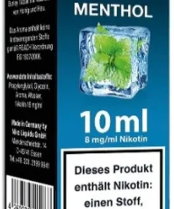 E-Liquid NIKOLIQUIDS Doppel Menthol 8 mg