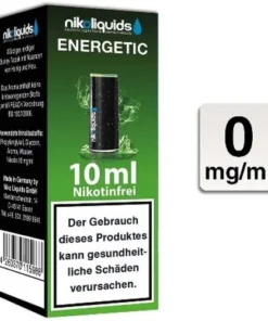E-Liquid NIKOLIQUIDS Energetic 0mg Nikotin