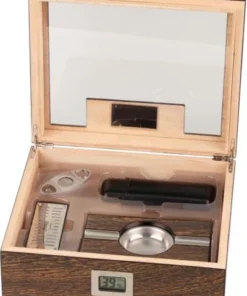 PASSATORE Humidor-Set Ironwood-Design