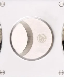 Zigarrencutter chrom satin/chrom poliert