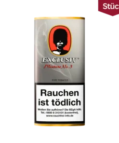 Bundle: Exclusive Mixture No. 3 Tabak Pfeifentabak Pouch (5x50g)