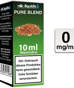 E-Liquid NIKOLIQUIDS Pure Blend 0mg ohne Nikotin