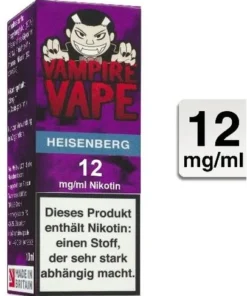 E-Liquid VAMPIRE VAPE Heisenberg 12 mg Nikotin