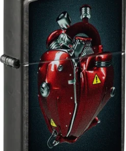 ZIPPO Gray color „Heart Engine“ 60007375