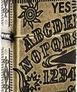 ZIPPO messing antik Armor Case „Ouija Board“ 60004897