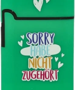 Easy Torch Feuerzeug Sorry Habe Nicht Zugehört! grün