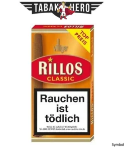Villiger Rillos Classic Zigarillo Stange (10×5 Stück)