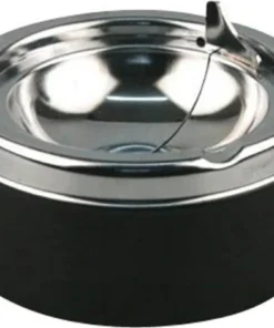 Kippascher chrom/schwarz matt 11cm