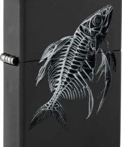 ZIPPO schwarz color „Fish Skeleton“ 60007366